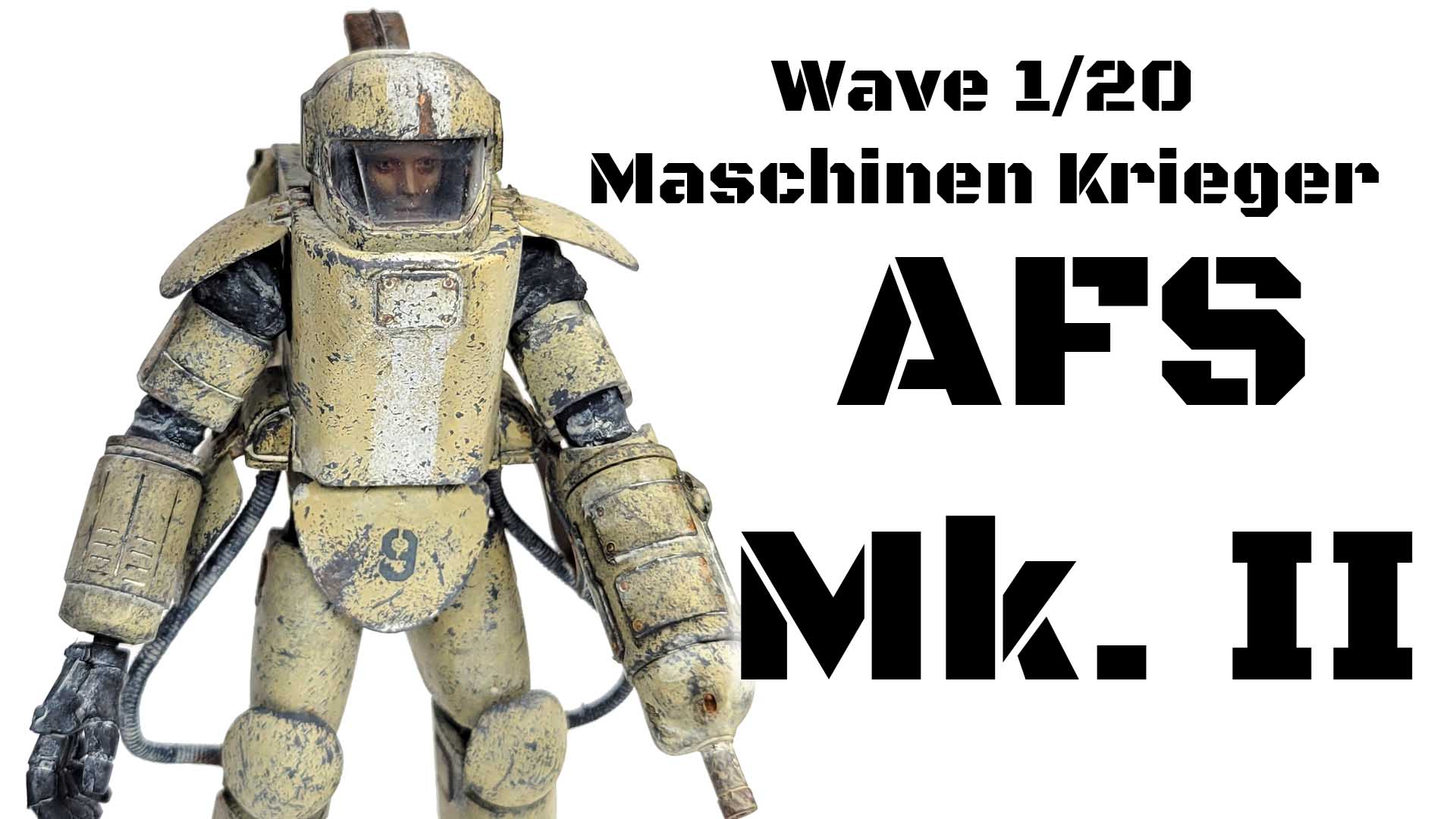 vlog 25-12: Wave’s 1/20 Maschinen Krieger AFS Mk. II